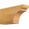 Ekena Millwork Yorktown Rough Sawn Rafter Tail, Western Red Cedar, 4"W x 8"H x 16"L RFT04X08X16YOR00RWR